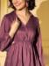 Picture of Enticing Satin Rosy Brown Kurtis & Tunic