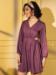 Picture of Enticing Satin Rosy Brown Kurtis & Tunic