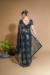 Picture of Splendid Georgette Black Saree