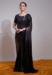 Picture of Shapely Georgette Black Saree