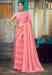 Picture of Beauteous Georgette Dark Salmon Saree