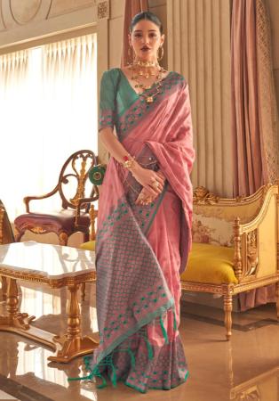 Picture of Appealing Silk Pink Saree