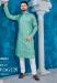 Picture of Beautiful Silk Dark Sea Green Kurtas