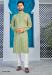 Picture of Lovely Silk Dark Sea Green Kurtas