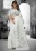 Picture of Charming Net Off White Saree