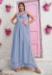 Picture of Sightly Georgette Cadet Blue Readymade Salwar Kameez