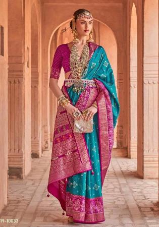 Picture of Appealing Silk Light Sea Green Saree