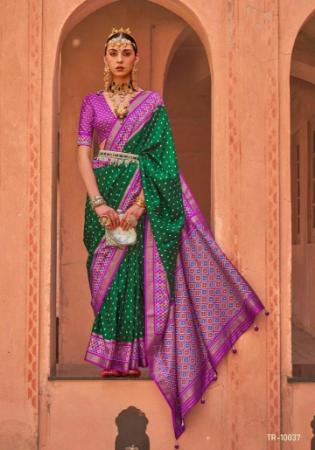 Picture of Ideal Silk Sea Green Saree