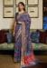 Picture of Nice Silk Dark Slate Grey Saree