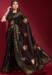 Picture of Nice Georgette & Silk Black Saree