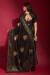 Picture of Nice Georgette & Silk Black Saree