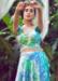 Picture of Silk Light Steel Blue Readymade Lehenga Choli