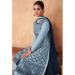 Picture of Georgette Slate Grey Straight Cut Salwar Kameez