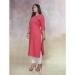 Picture of Exquisite Rayon Indian Red Kurtis & Tunic