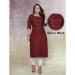 Picture of Bewitching Rayon Brown Kurtis & Tunic