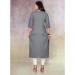 Picture of Marvelous Rayon Slate Grey Kurtis & Tunic