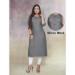 Picture of Marvelous Rayon Slate Grey Kurtis & Tunic