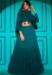 Picture of Magnificent Georgette Teal Readymade Lehenga Choli