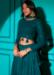 Picture of Magnificent Georgette Teal Readymade Lehenga Choli