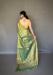 Picture of Amazing Silk Dark Olive Green Saree