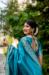 Picture of Shapely Silk Dark Turquoise Saree