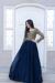 Picture of Bewitching Georgette Midnight Blue Readymade Gown