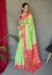 Picture of Taking Linen Light Green Saree