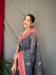 Picture of Taking Linen Slate Grey Saree