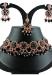 Picture of Appealing Georgette Black Necklace Set