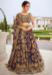 Picture of Beautiful Georgette Blue Lehenga Choli