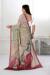 Picture of Shapely Crepe & Silk Silver Saree