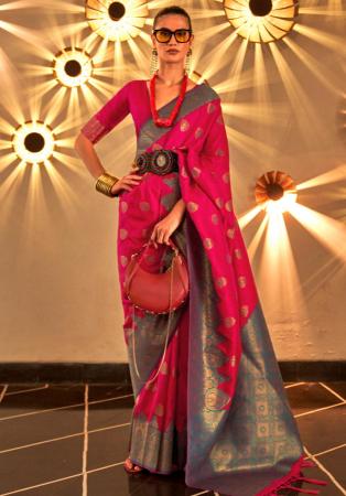 Picture of Sublime Silk Hot Pink Saree