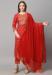 Picture of Fine Rayon Fire Brick Readymade Salwar Kameez