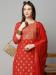 Picture of Fine Rayon Fire Brick Readymade Salwar Kameez