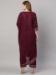 Picture of Good Looking Rayon Saddle Brown Readymade Salwar Kameez