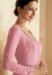 Picture of Ravishing Georgette Rosy Brown Anarkali Salwar Kameez