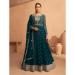 Picture of Ravishing Georgette Dark Green Anarkali Salwar Kameez