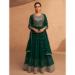 Picture of Statuesque Georgette Dark Green Anarkali Salwar Kameez