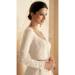 Picture of Grand Georgette White Anarkali Salwar Kameez