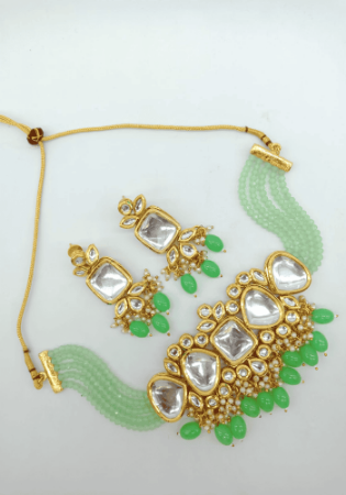 Picture of Classy Dark Sea Green Necklace Set