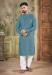 Picture of Nice Crepe Cadet Blue Kurtas