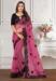 Picture of Statuesque Net Hot Pink Saree