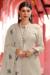 Picture of Georgette Rosy Brown Straight Cut Salwar Kameez