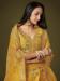 Picture of Stunning Silk Golden Rod Lehenga Choli