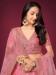 Picture of Well Formed Silk Pale Violet Red Lehenga Choli