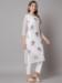 Picture of Ravishing Crepe & Georgette White Kurtis And Tunic