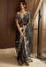 Picture of Ravishing Georgette Black Saree