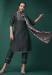 Picture of Rayon Dark Slate Grey Readymade Salwar Kameez