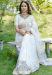 Picture of Magnificent Net White Saree