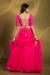 Picture of Crepe & Georgette & Organza Deep Pink Lehenga Choli